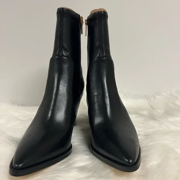 Michael Kors Dover Pointed Toe High Heel Bootie In black Size 10 NWOB